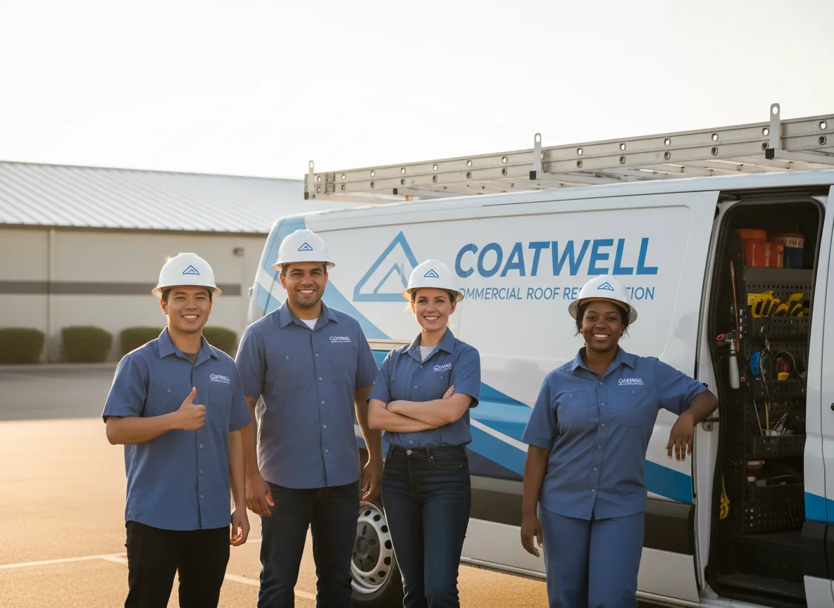 Commercial roof coating company in Belfield, ND